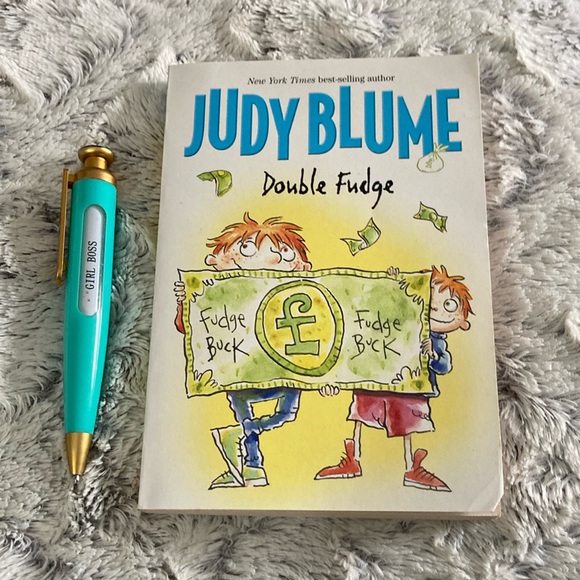 judy blume Other Judy Blume Double Fudge Scholastic Book Poshmark